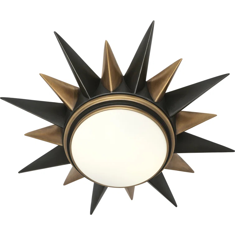 Cosmos Glass Flush Mount