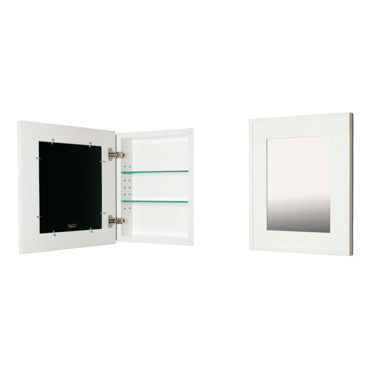 Recessed Mirrored Medicine Cabinet by Fox Hollow Furnishings