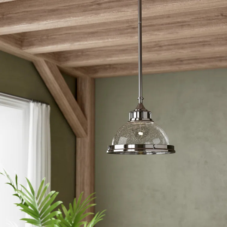Amelia 1 - Light Single Dome Pendant