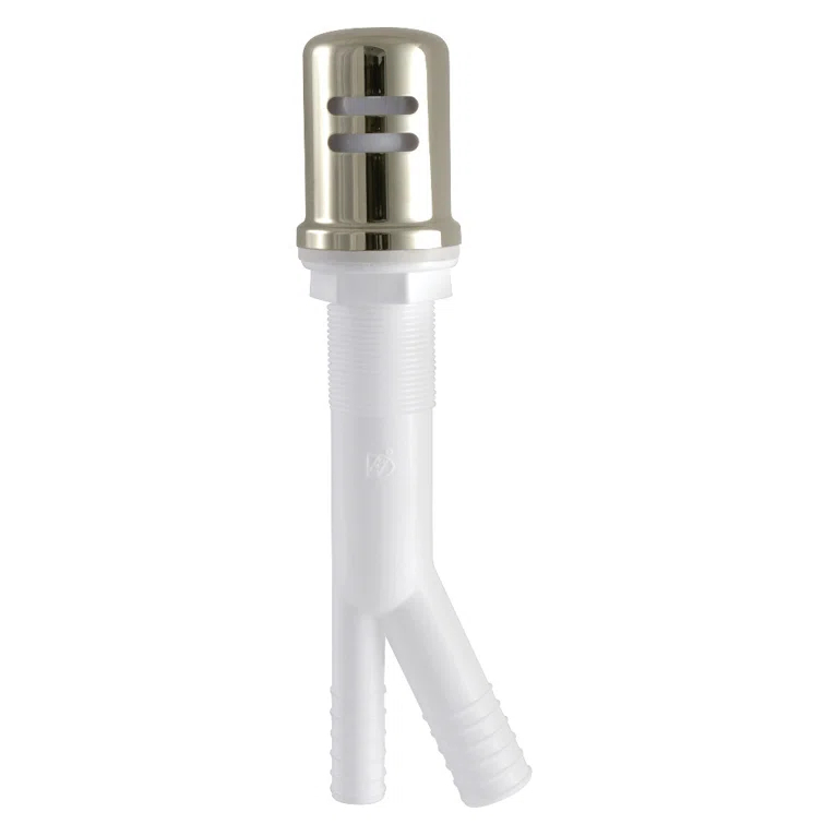 Kingston Brass Trimscape Dishwasher Air Gap with Brass Cover