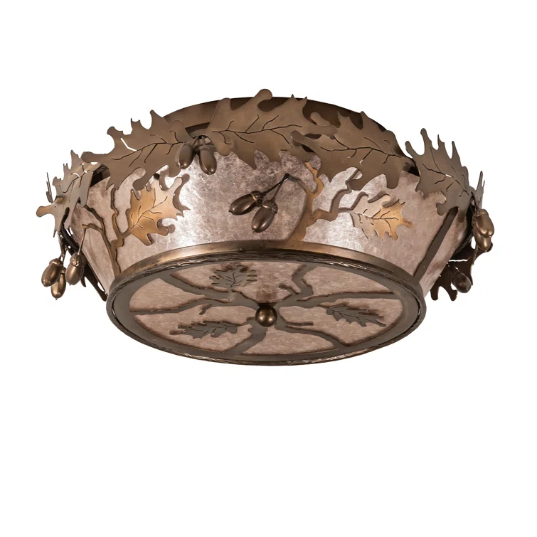 Meyda Lighting Mica Flush Mount