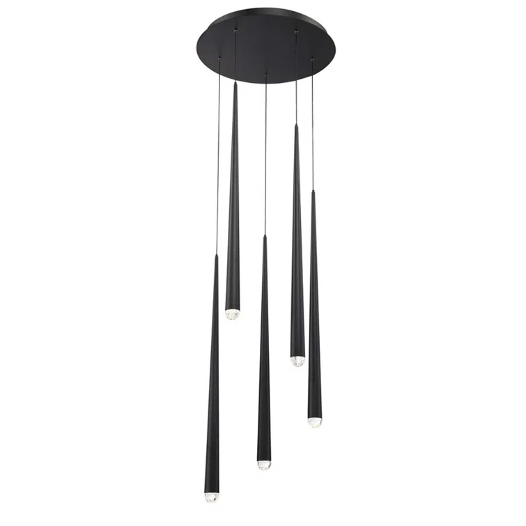 Cascade 5 - Light Dimmable LED Tiered Chandelier