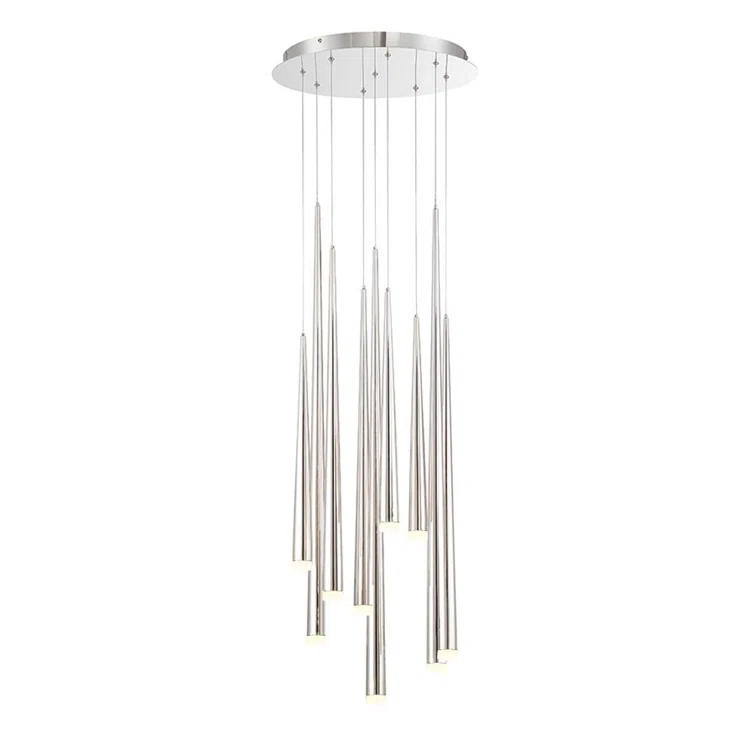 Cascade 9 - Light LED Cluster Pendant