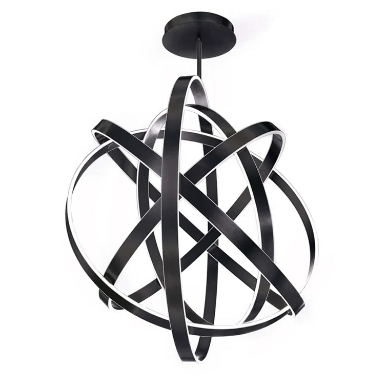 Kinetic Dimmable LED Globe Chandelier