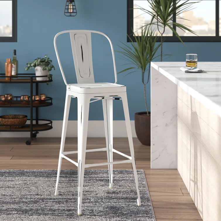 Modway Modway Promenade Metal Bar Side Stool