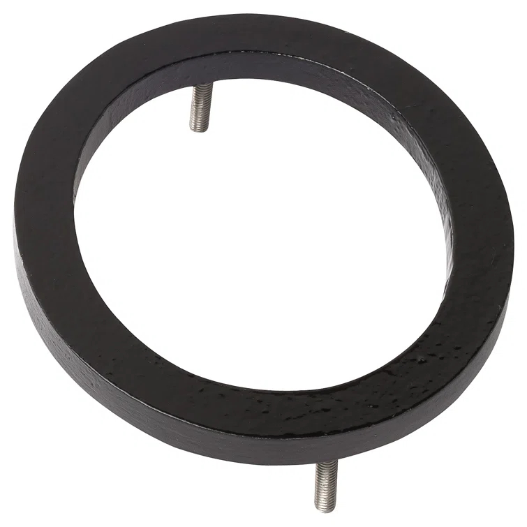 Montague Metal Products MHN-06-0-F-BK1 Floating House Number, 6" x 5.5" x 0.31" Black