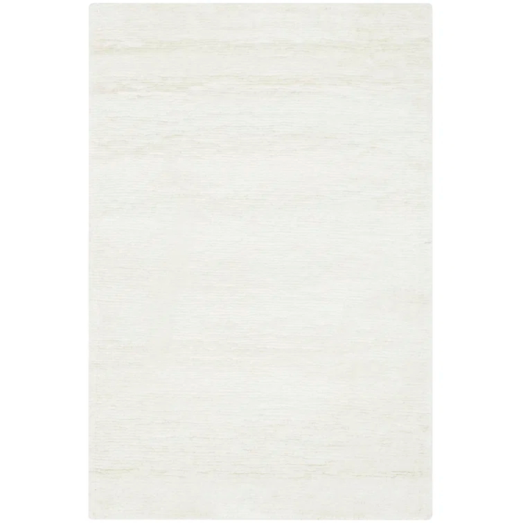 Opal Elegance 9' x 12' Hand-Knotted Viscose-Cotton Blend Area Rug