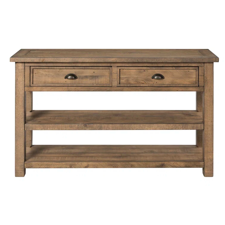 Holliman 50'' Solid Wood Console Table