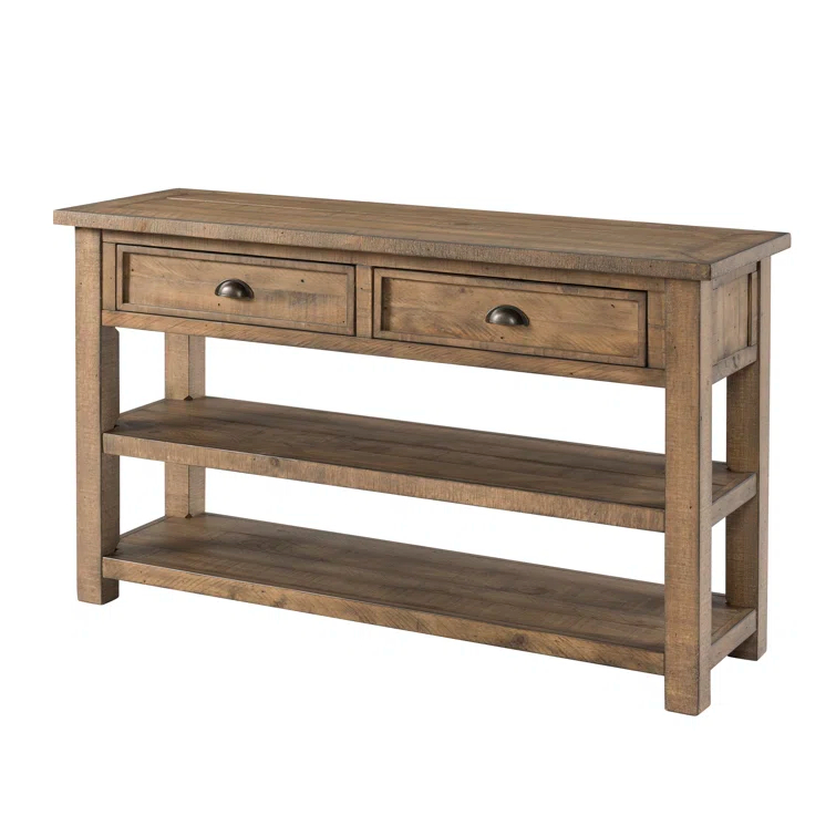 Holliman 50'' Solid Wood Console Table