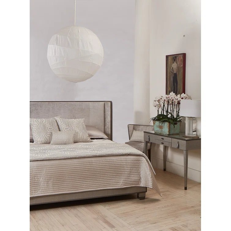 Quilted Silk Channel Coverlet