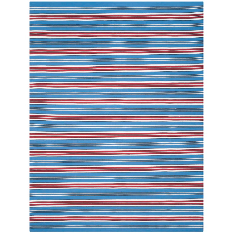 Leopold Lauren Ralph Lauren Flat Weave Performance Striped Rug