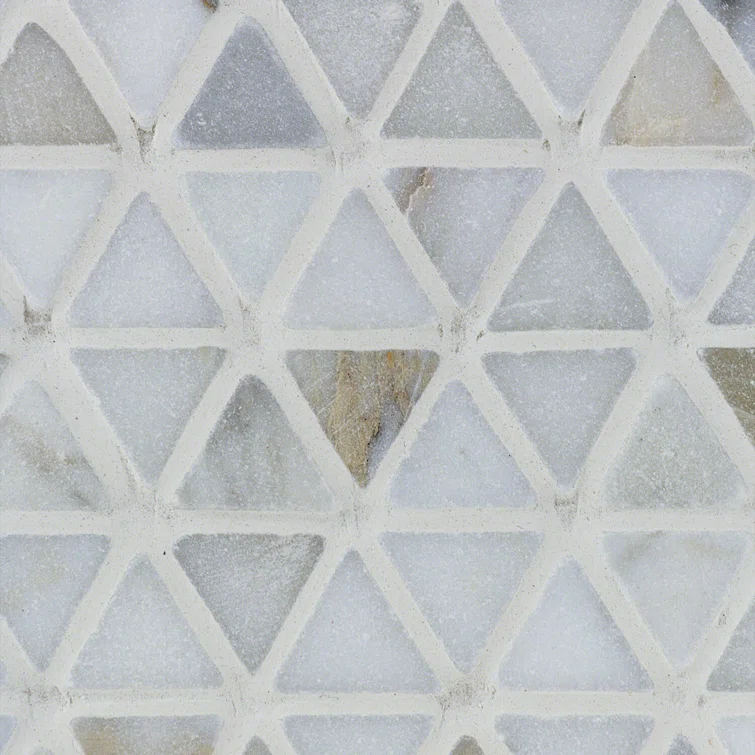 Calacatta Marble Honeycomb Mosaic Wall Tile