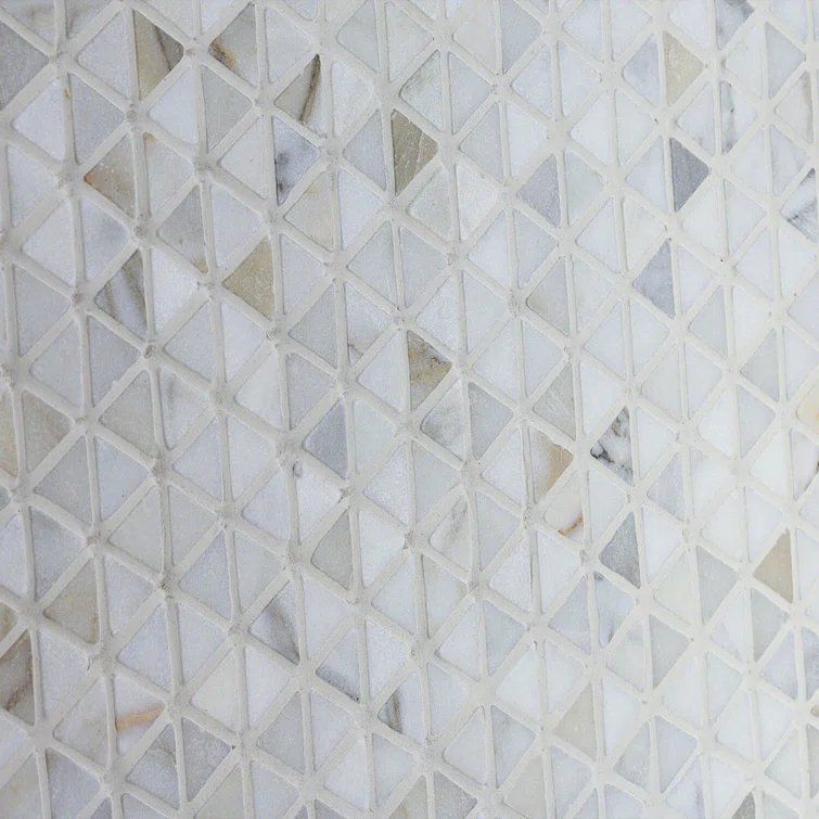 Calacatta Marble Honeycomb Mosaic Wall Tile