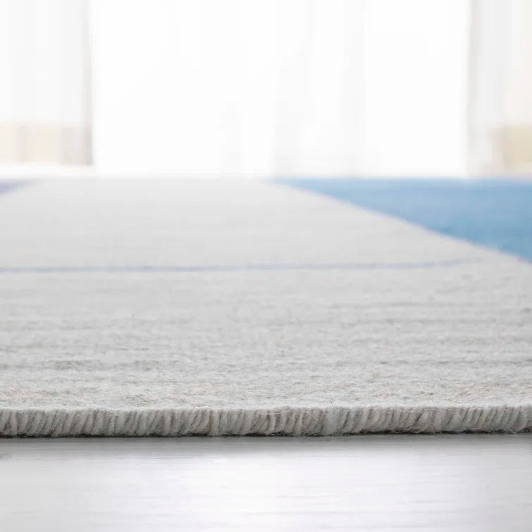 Lauren Ralph Lauren Flat Weave Wool Striped Rug