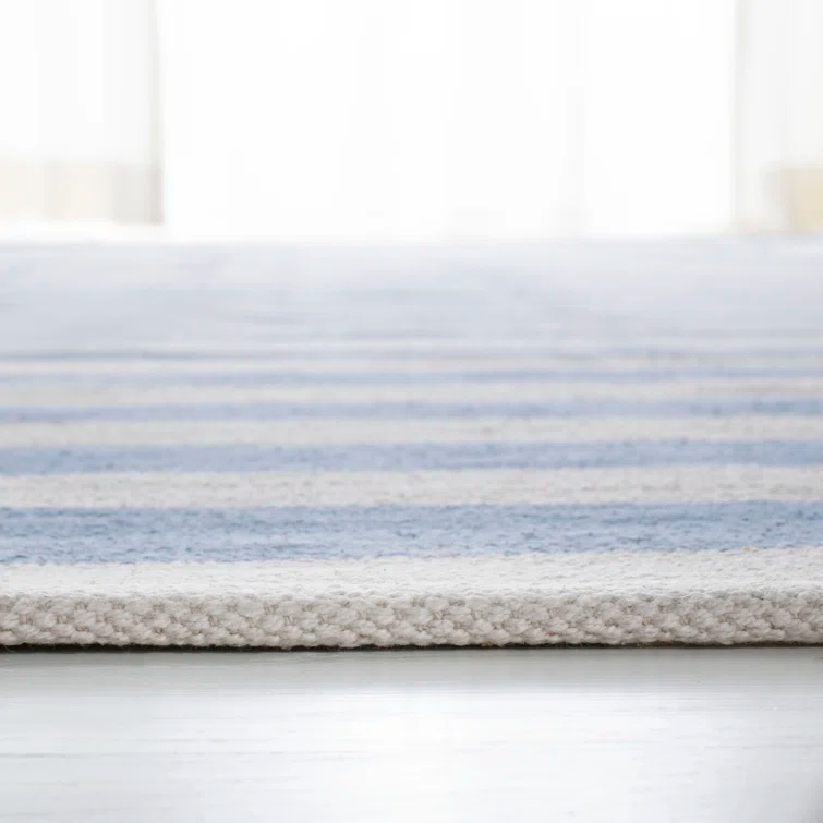 Ludlow Lauren Ralph Lauren Flat Weave Cotton Striped Rug