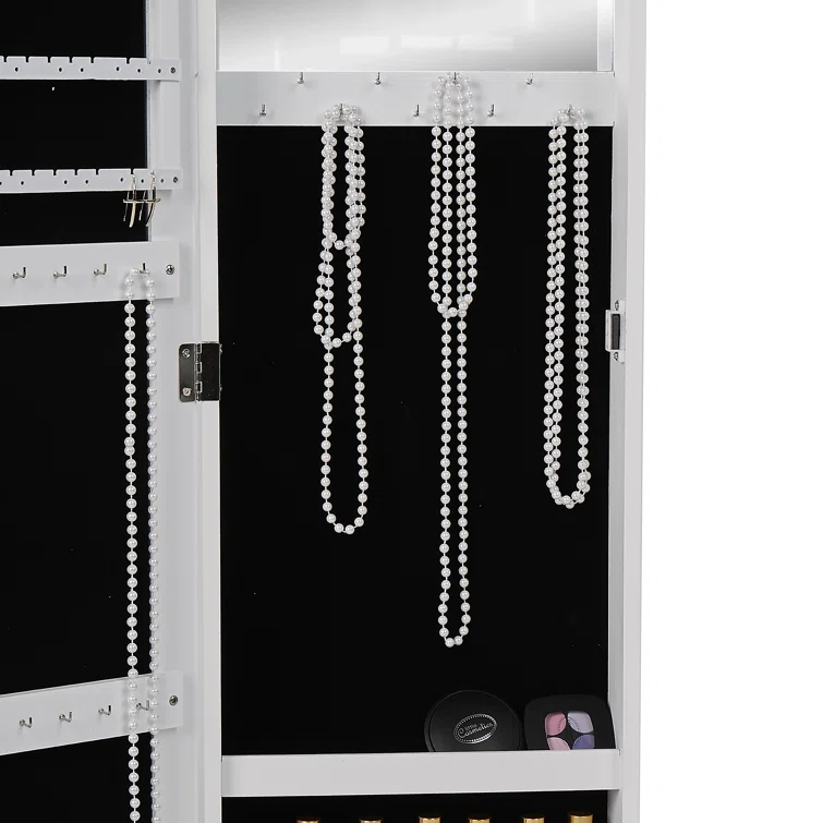 Mind Reader 3.5'' Wide Wall Jewelry Armoire