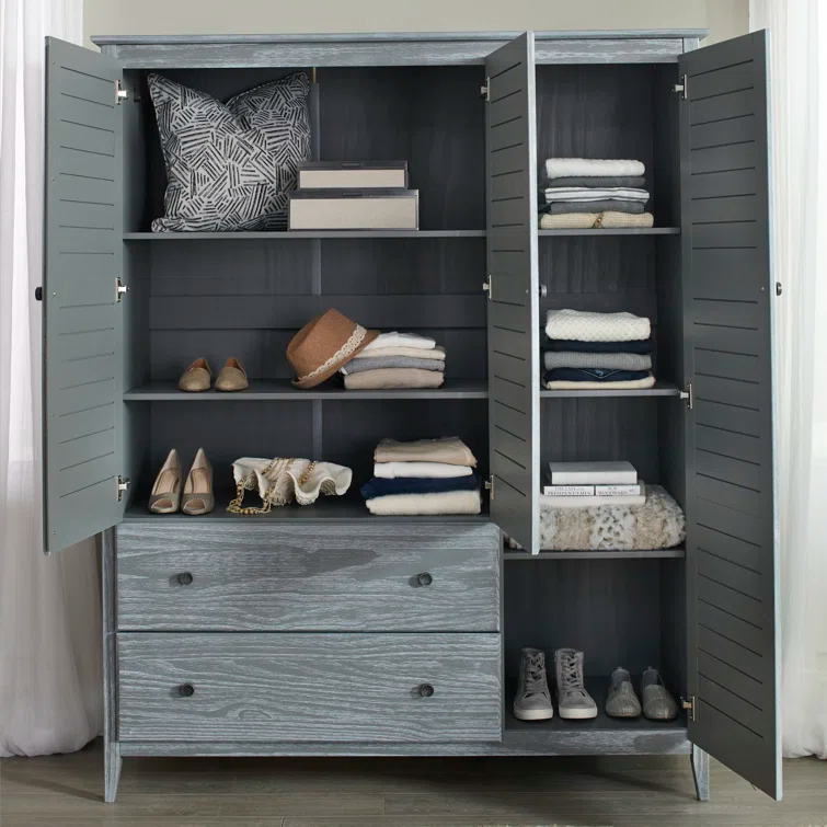 Greenport Solid Wood Armoire