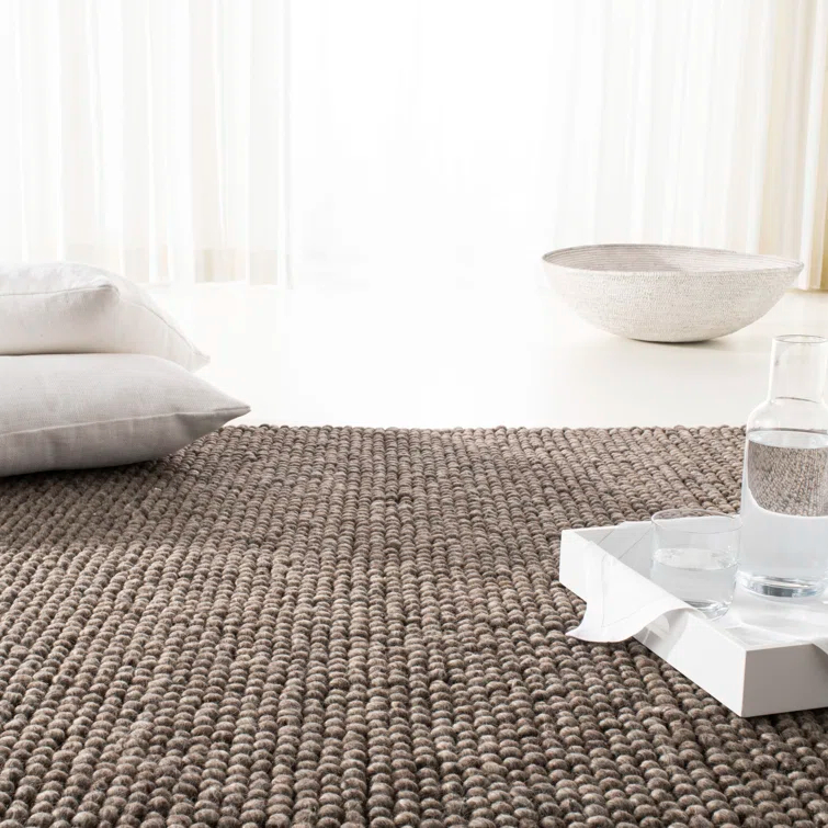 Carisbrooke Lauren Ralph Lauren Hand Woven 80% Wool, 20% Cotton Solid Color Rug