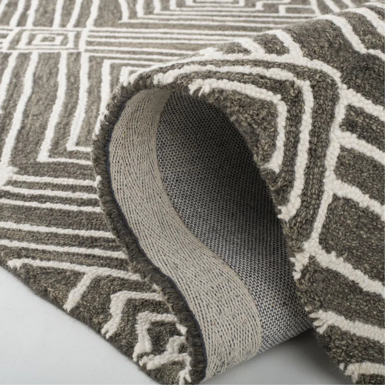 Isabella Lauren Ralph Lauren Hand Tufted Wool, Cotton Geometric Rug