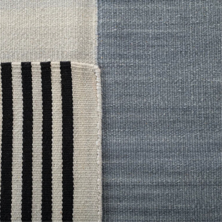 Lauren Ralph Lauren Flat Weave Wool Striped Rug