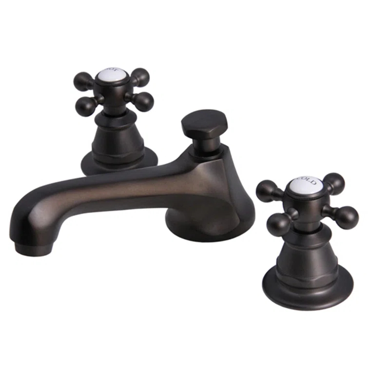 Carlson Widespread Bathroom Faucet with Drain Assembly
