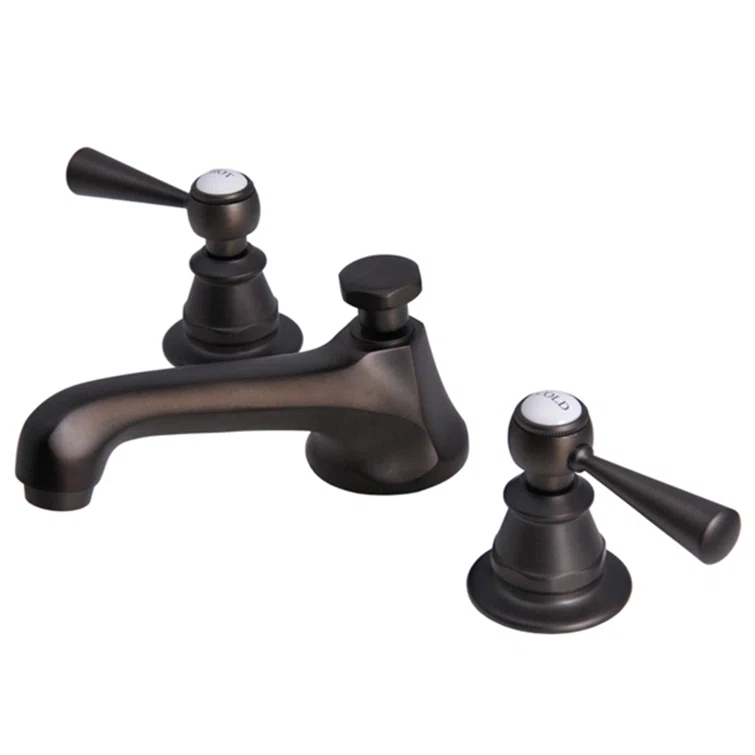 Carlson Widespread Bathroom Faucet with Drain Assembly