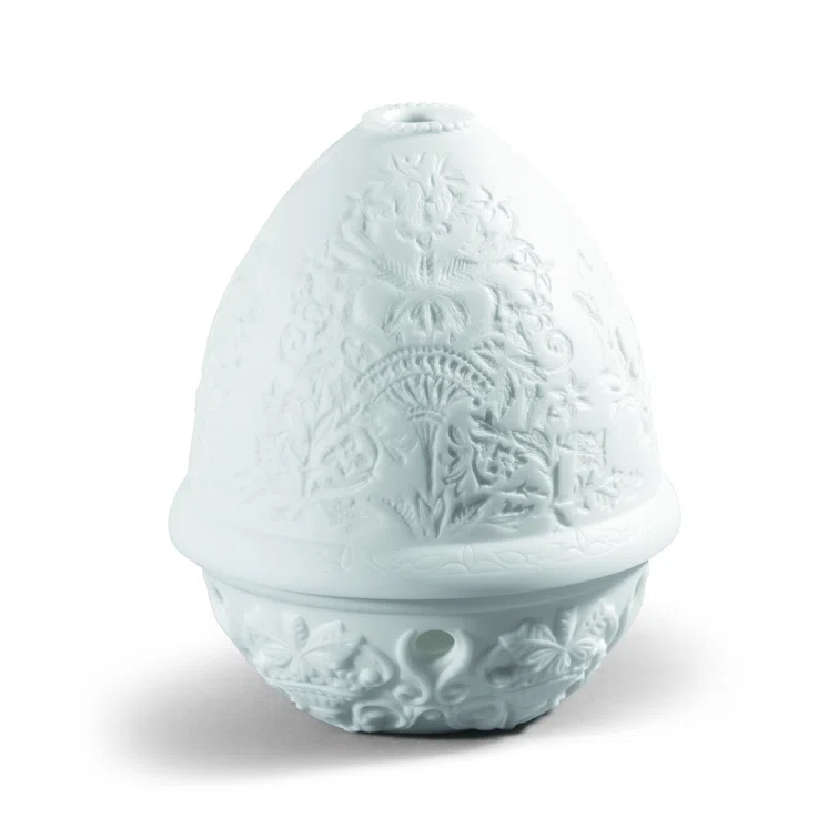 Lladro Madonna of the Flowers 4.72" Lithophane Novelty Light