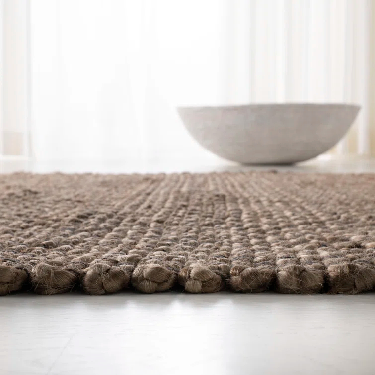 Callum Lauren Ralph Lauren Hand Woven 90% Jute, 10% Cotton Solid Color Rug