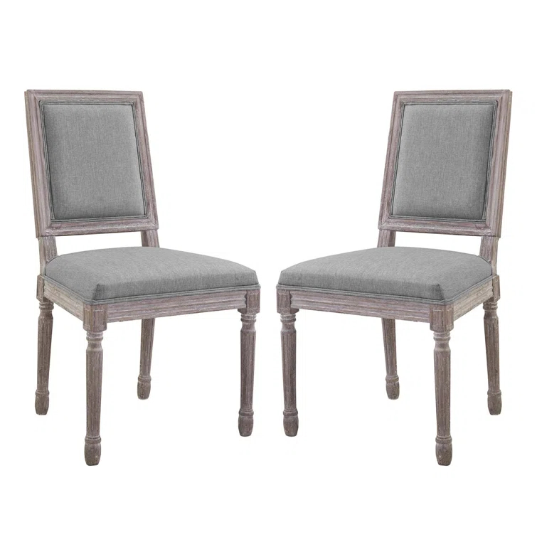 Modway Court Dining Side Chair Upholstered Fabric