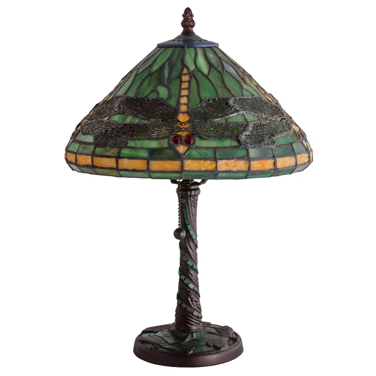 Meyda Lighting Meyda Tiffany & Stained Glass Metal Table Lamp
