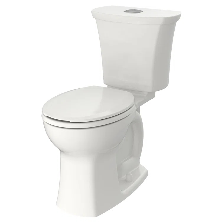 American Standard Edgemere 1.6 Gallons GPF Round Comfort Height Floor Mounted Kit (Seat Not Included)