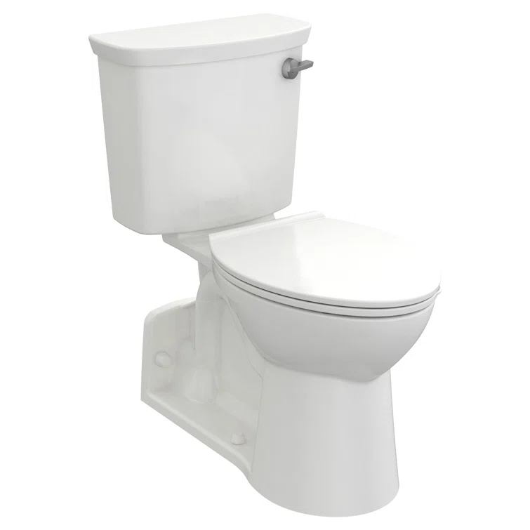 American Standard 209AA138.020 American Standard Yorkville 1.28 Gallons GPF Elongated Chair Height Floor Mounted Kit (Seat Not Included)
