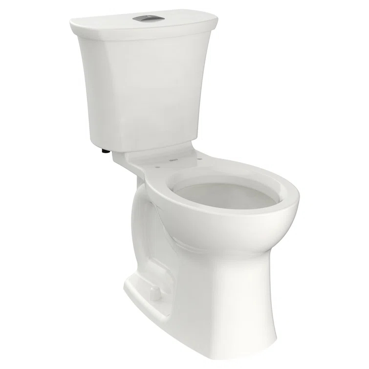 American Standard Edgemere 1.6 Gallons GPF Round Comfort Height Floor Mounted Kit (Seat Not Included)