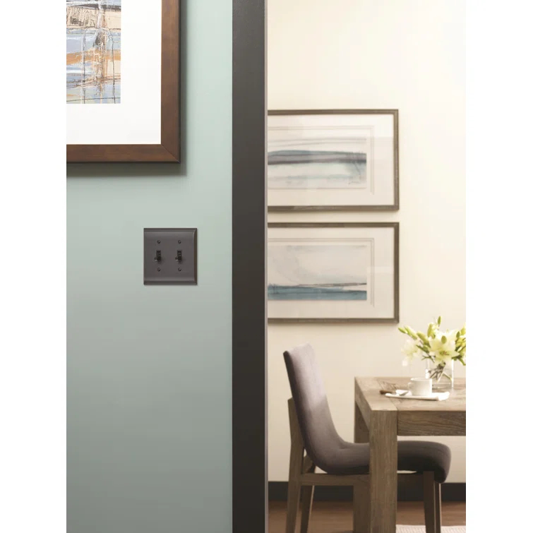 Candler 2-Gang Toggle Light Switch Wall Plate