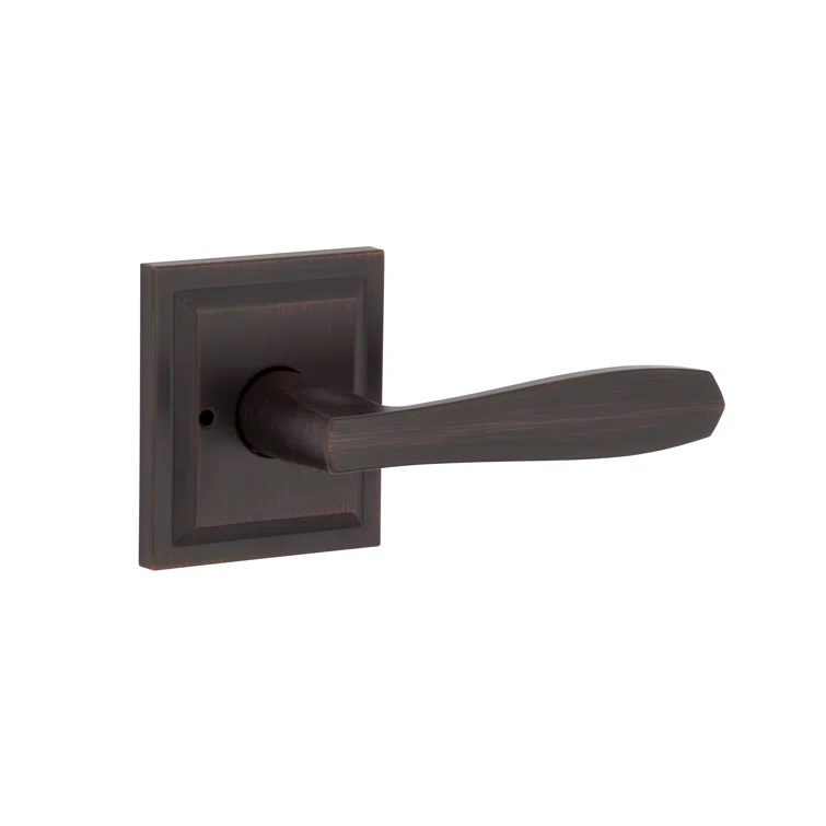 Baldwin Torrey Low Profile Rose Bed/Bath Lever in VB