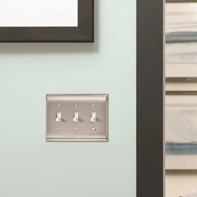 Candler 3-Gang Toggle Light Switch Wall Plate