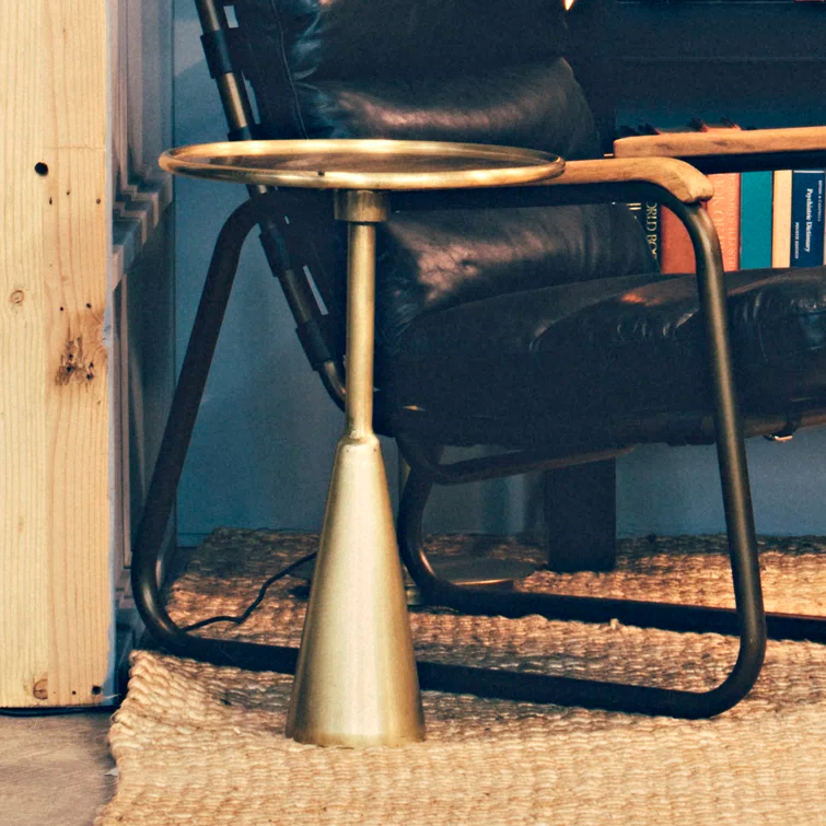 Hiro Steel Tray Top End Table
