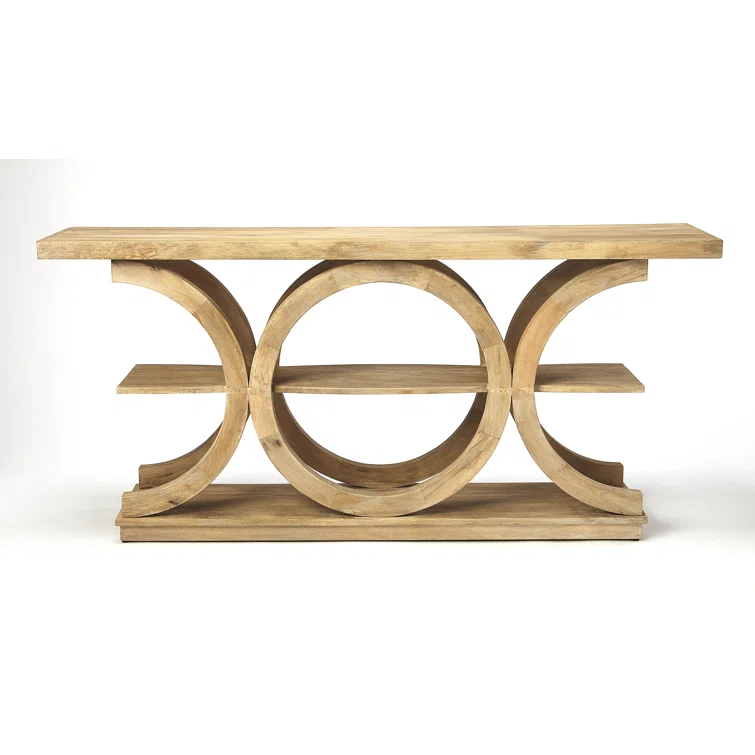 Butler Specialty Stowe Rustic Modern Console Table In Brown