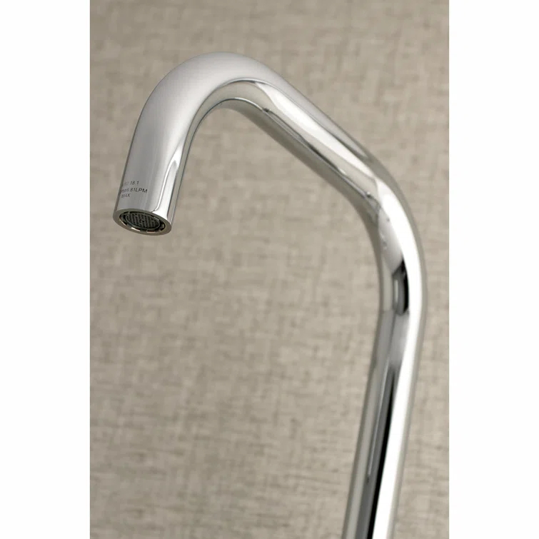 Kingston Brass Concord Double-Handle 2-Hole Wall-Mount Bridge Kitchen Faucet