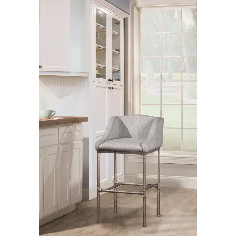Halltown Metal Counter or Bar Height Stool