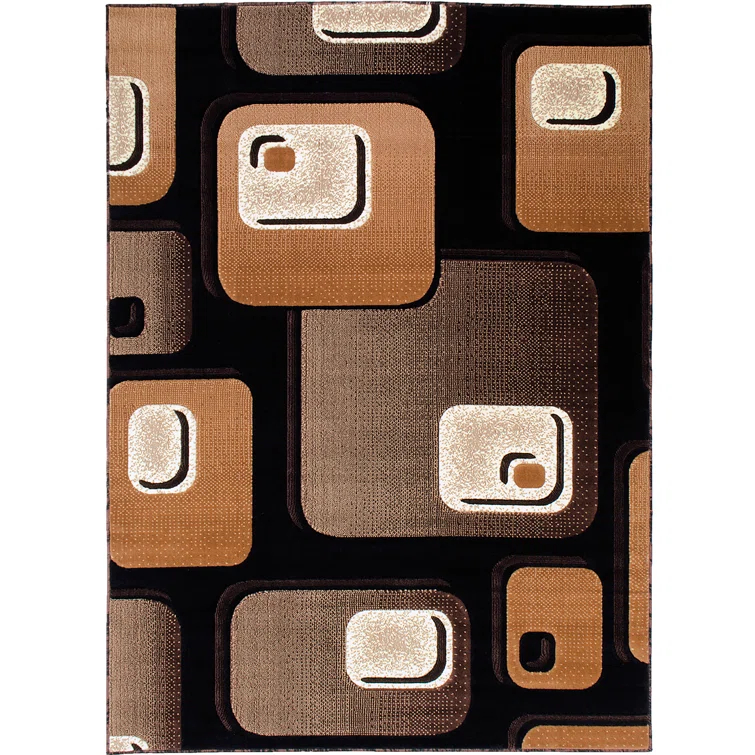 Donnieann Performance Geometric Indoor Rug