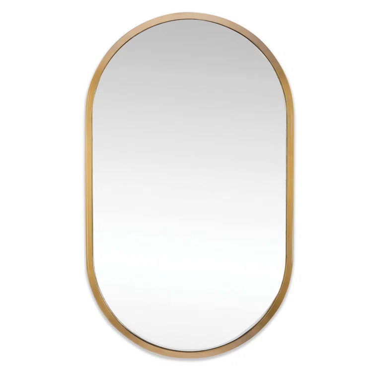 Canal Stainless Steel Flat Wall Mirror