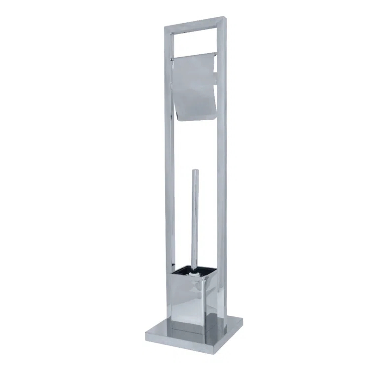 Kingston Brass SCC8341 Kingston Brass Edenscape Freestanding Toilet Paper Holder with Brush and Holder
