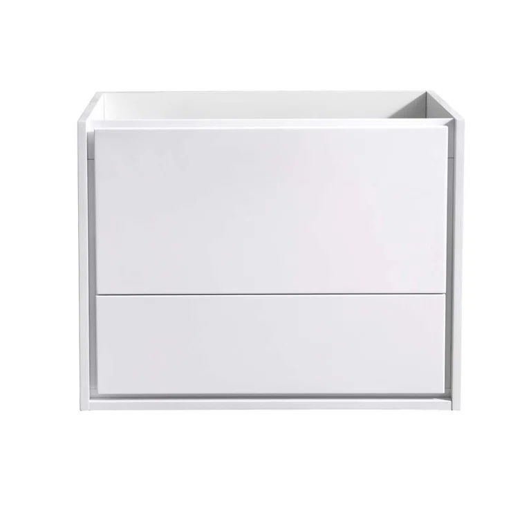 Catania 30" Wall Mount Single Modern Bathroom Cabinet - Cabinet Only (Top and Sink Not Included)