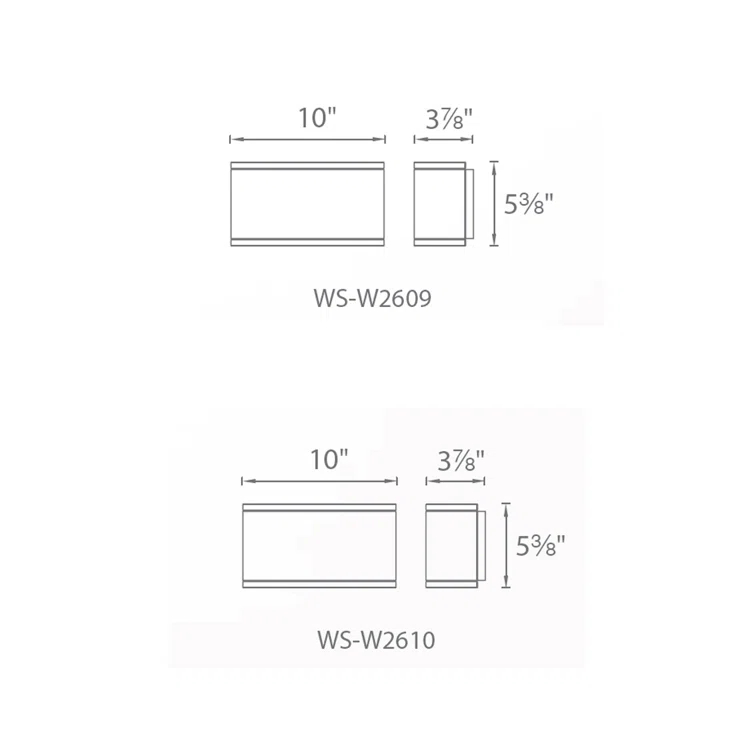 Tube Aluminum Wall Light