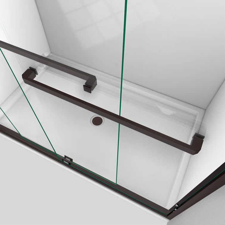 Encore 44" W x 76" Frameless Shower Door with ClearMax Technology