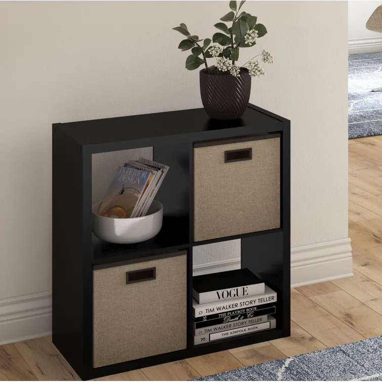 30" H x 30" W Decorative Cube Bookcase