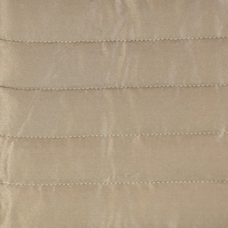 Quilted Silk Channel Coverlet