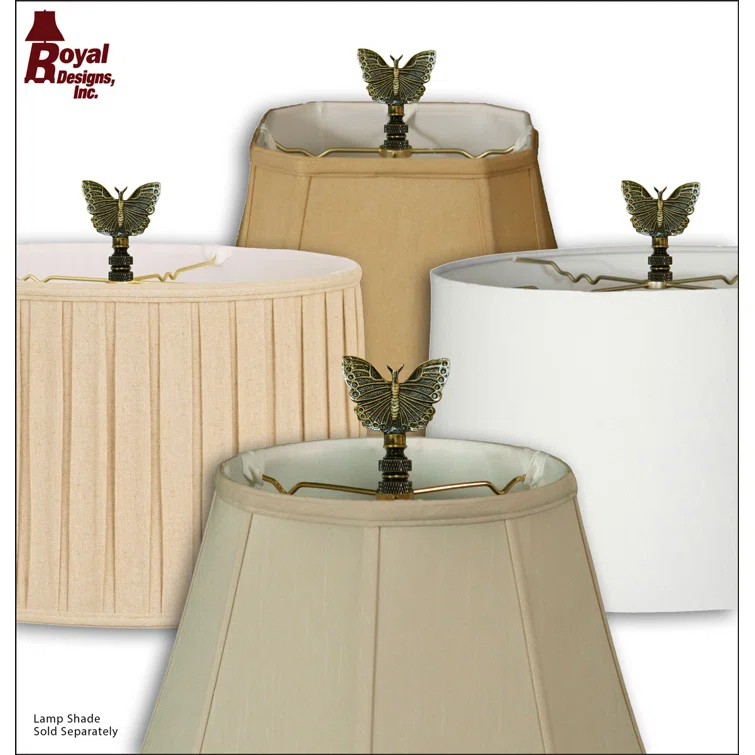 Monarch Butterfly Lamp Finial