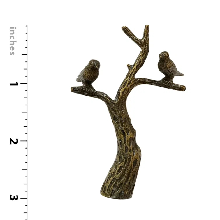Small Birds in Tree Lamp Finial